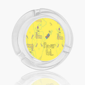 839. Glass Ashtray