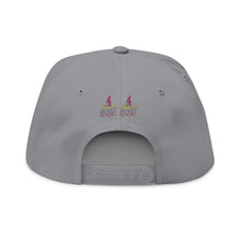 Flat Bill Cap — 'Rising' Embroidered Skate Graphic Snapback
