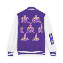 Letterman Jacket — "Sisters Rising" Retro Graphic Varsity Jacket