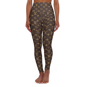 High Waisted Yoga Leggings (AOP)