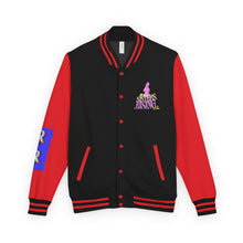Letterman Jacket — "Sisters Rising" Retro Graphic Varsity Jacket