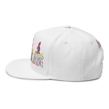 Flat Bill Cap — 'Rising' Embroidered Skate Graphic Snapback
