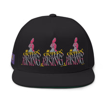 Flat Bill Cap — 'Rising' Embroidered Skate Graphic Snapback