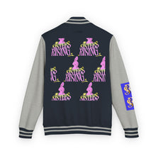 Letterman Jacket — "Sisters Rising" Retro Graphic Varsity Jacket