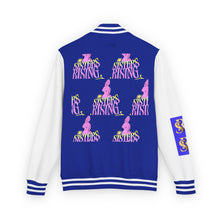 Letterman Jacket — "Sisters Rising" Retro Graphic Varsity Jacket