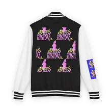 Letterman Jacket — "Sisters Rising" Retro Graphic Varsity Jacket