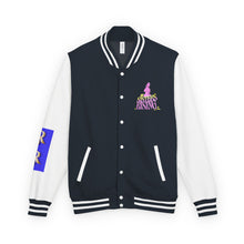 Letterman Jacket — "Sisters Rising" Retro Graphic Varsity Jacket