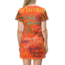 T-Shirt Dress (AOP)