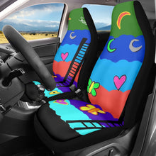 687. Microfiber Car Seat Covers - 3Pcs