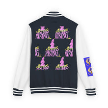 Letterman Jacket — "Sisters Rising" Retro Graphic Varsity Jacket