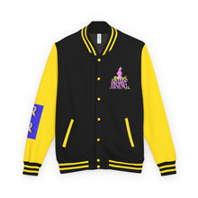 Letterman Jacket — "Sisters Rising" Retro Graphic Varsity Jacket