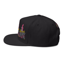 Flat Bill Cap — 'Rising' Embroidered Skate Graphic Snapback