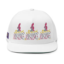 Flat Bill Cap — 'Rising' Embroidered Skate Graphic Snapback