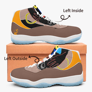 522.  AJ11 Basketball Sneakers -Blue Sole