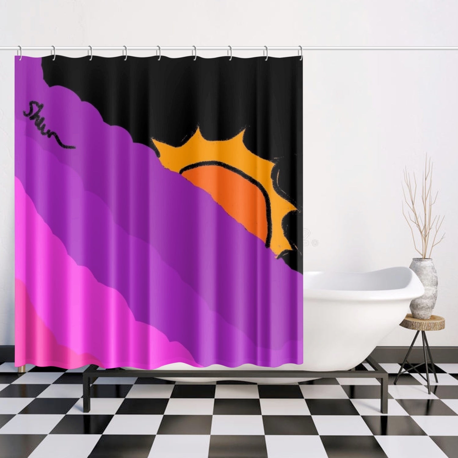 171. Quick-drying Shower Curtain