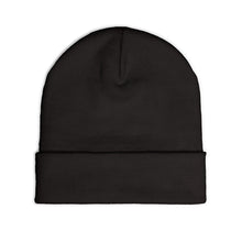 Embroidered Pink Flamingo Row Knit Beanie