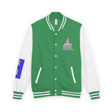 Letterman Jacket — "Sisters Rising" Retro Graphic Varsity Jacket