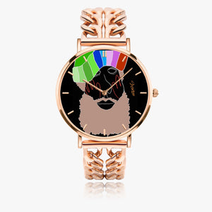 737. Hollow Out Strap Quartz Watch - With Indicators