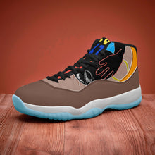 522.  AJ11 Basketball Sneakers -Blue Sole