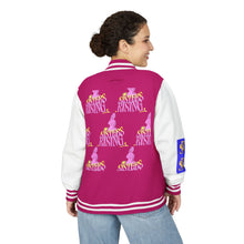 Letterman Jacket — "Sisters Rising" Retro Graphic Varsity Jacket
