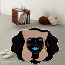 1008. Sunflower Shaped Carpet