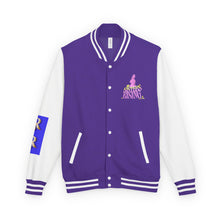 Letterman Jacket — "Sisters Rising" Retro Graphic Varsity Jacket