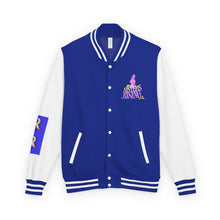 Letterman Jacket — "Sisters Rising" Retro Graphic Varsity Jacket