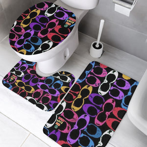 778. 3 Pcs Toilet Rug Set