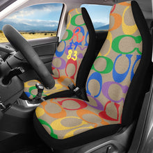 687. Microfiber Car Seat Covers - 3Pcs