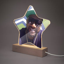 1059. Acrylic Plaque with Stand - Big Star