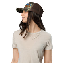 Camouflage trucker hat
