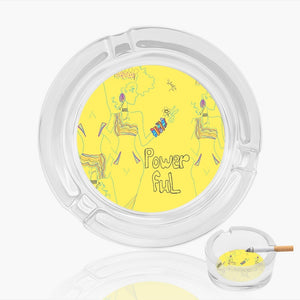 839. Glass Ashtray