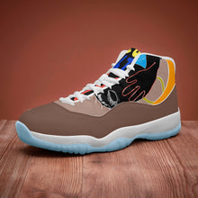 522.  AJ11 Basketball Sneakers -Blue Sole