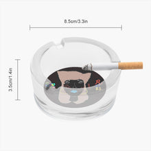 839. Glass Ashtray