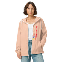Unisex lightweight zip up windbreaker