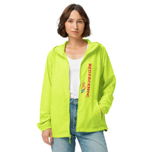 Unisex lightweight zip up windbreaker