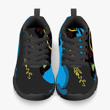 217. Kids' Lightweight Mesh Sneakers - Black