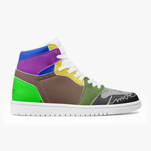 236. New High-Top Leather Sneakers - White