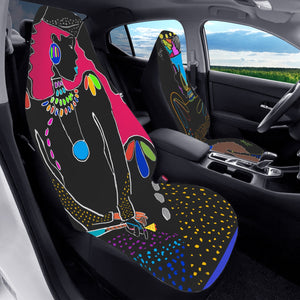 351. Microfiber Car Seats Cover 2Pcs
