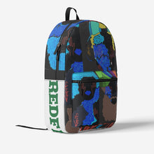 Retro Colorful Print Trendy Backpack