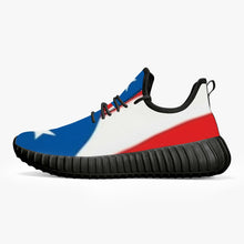 181. Mesh Knit Sneakers - White/Black