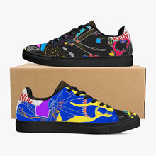 190. Classic Low-Top Leather Sneakers - White/Black