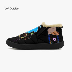 478. Casual Cotton-pad Fur Shoes