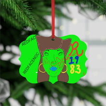 Metal Plaque Ornament