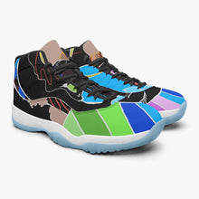 522.  AJ11 Basketball Sneakers -Blue Sole