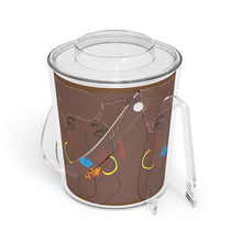Ice Bucket with Tongs