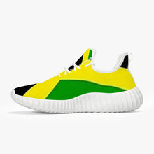 181. Mesh Knit Sneakers - White/Black