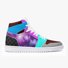 236. New High-Top Leather Sneakers - White