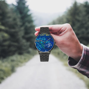 273. Instafamous Steel Strap Quartz watch