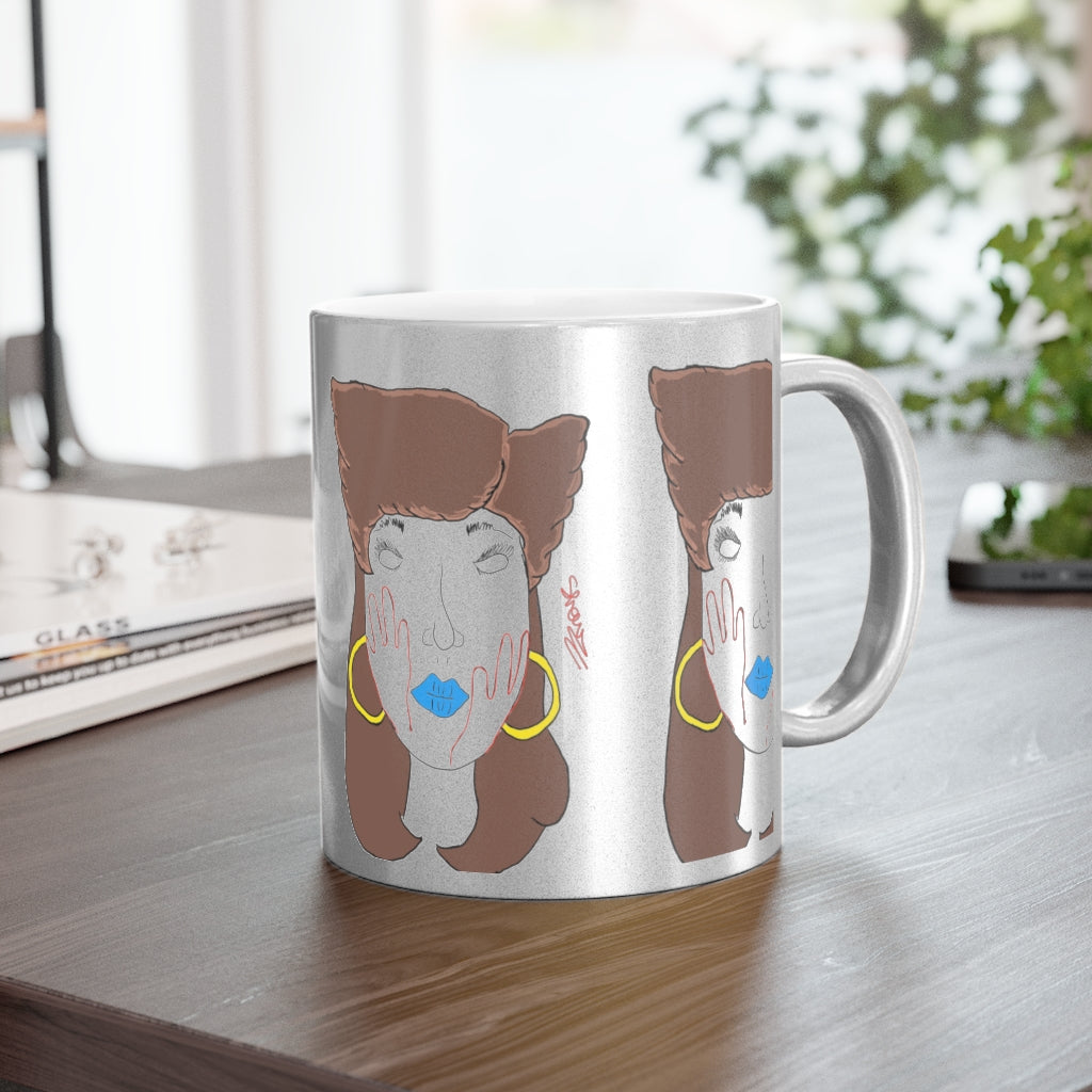 Metallic Mug (Silver / Gold)